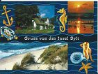Postcard sent direct from Sylt isl.