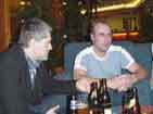 21AT116 Chris and 47DX101 John chatting at the Hotel Lobby...