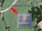 GPS position transferred into Google Earth