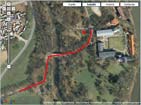 Google Earth route.