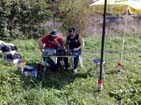 Nice weather, Uli and Wolf operating