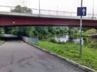Briged access to Rischmuhlen Island