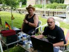 Pic received live from the team on day of activity