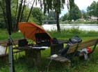 Outdoor shack.