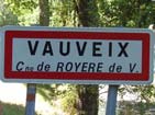 Vauveix sign.
