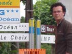 Le Cheix Road sign.