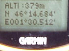 GPS posistion N 46�14.684 E 001�30.512