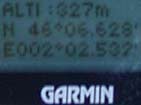 GPS posistion N46�06.628 E002�02.537.