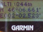 GPS posistion N46�06.661 E002�02.523