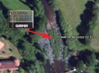 GPS posistion transferred into Google Earth.