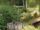 Marc left the antenna on the island from the previous day.