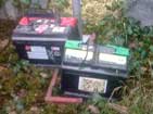 Inside view of the Castle. Note the batteries used as counterweight for the mast.