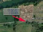 GPS position transferred into Google Earth