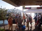 Boat to Honorat.