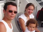 Boat from Cannes harbour to Ste Marguerite island.