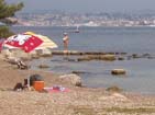 Ste Marguerite island beach.