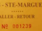 Boat ticket.
