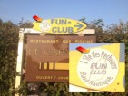 Sign showing island name