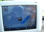GPS map.