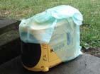 Kipor Generator in the rain.
