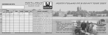 161DX/P023 QSL insides.