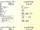 boarding passes