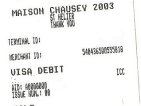 receipt