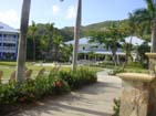 Resort garden.