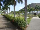 Resort garden.