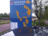 Brand info board