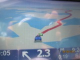 GPS map mode
