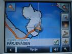 GPS map screen.