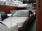 On the ferry.
