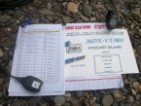 log and info sheet
