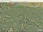 GPS position on Google Earth.