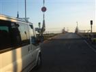 About to cross the bridge.