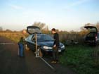 Setting up antenna
