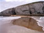 Low tide.