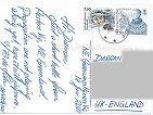 postcard back