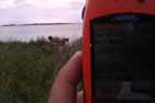 GPS - and Tom 109 operating the radio in the background...