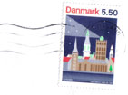 Postmark and stamp.