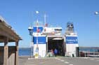 Looking back to the Ferry