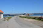 Looking back to the Harbour and Ferry