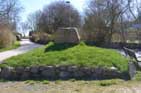 Sightseeing: Local landmark (memorial stone) at Ly City