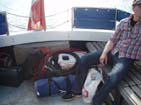 Onboard Ferry boat enroute Store Okseoe Isl. JY004