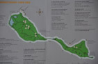 Map: 1: TX'site Korshavn (day 1), 2: TX-site Korshavn (day 2), 3: Base Avernak island