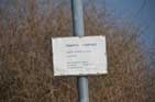 Camping site note - unmanned camp site