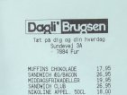 lunch receipt