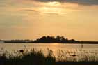 Sunset from Camp - with Skal� and R�g� in background...