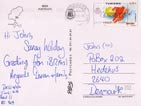 Postcard back